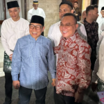 Prof  Dasco singgung isu matahari kembar Pasca  hadiri halalbihalal Gus  Imin