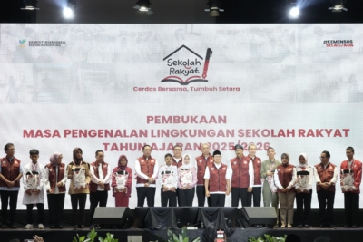 63 Titik di Seluruh Indonesia, MPLS Sekolah Rakyat Resmi Dimulai serentak