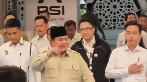 Wapres Gibran Mendampingi Presiden Prabowo di Penutupan Kongres PSI
