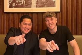 Ketum PSSI Erick Thohir sebut Ole Romeny harus jalani operasi
