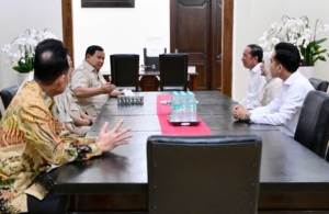 Presiden Prabowo Bertemu Jokowi ,Sampaikan Konsistensi Diplomasi Indonesia