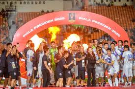 Port FC juara usai menang lawan Oxford United,di Final Piala Presiden 2025