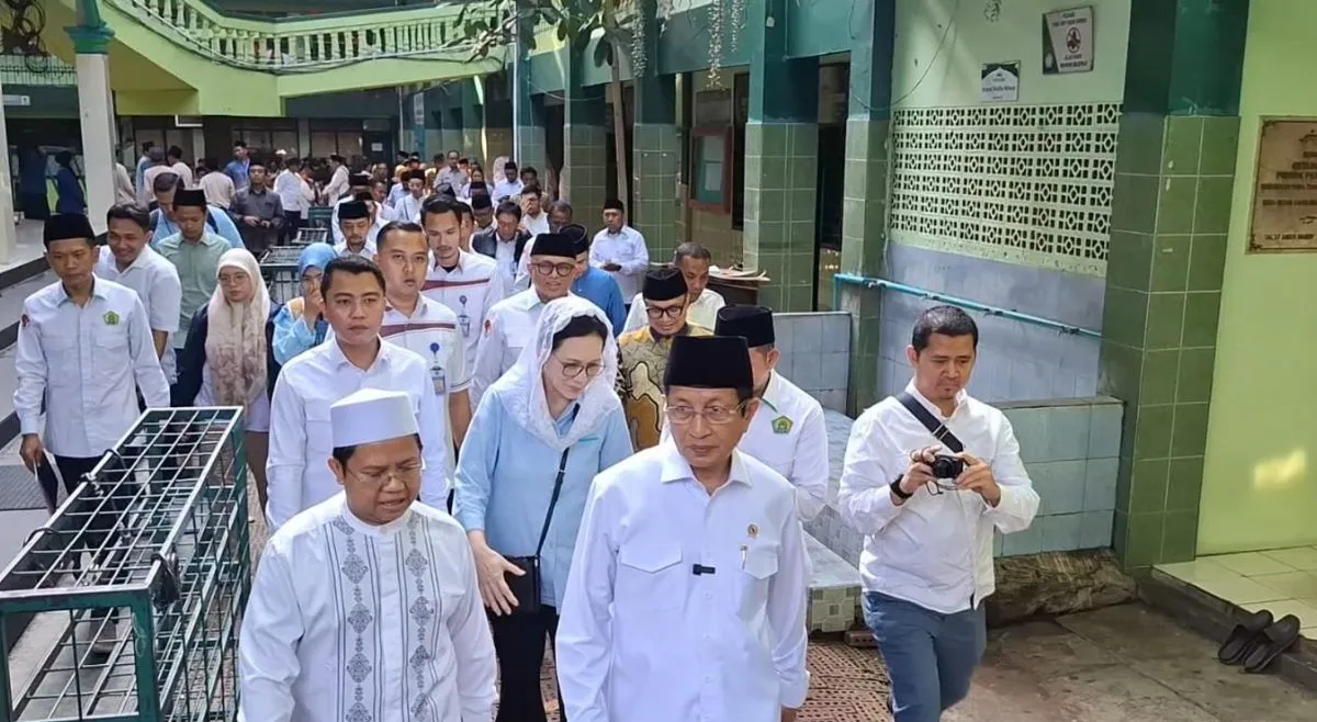 Menag Prof Nasaruddin Umar : CKG di pesantren bukti kebijakan pemerintah yang inklusif