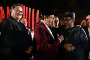 Doa Kebangsaan 80 Tahun Indonesia Merdeka, di Hadiri Lintas Agama