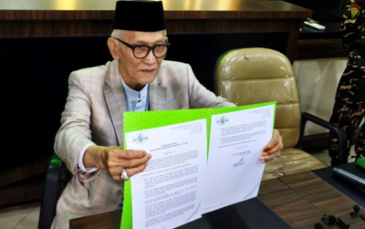Rais Aam PBNU KH Miftachul Ahyar ,tegaskan Gus Yahya tidak lagi menjabat sebagai Ketum PBNU