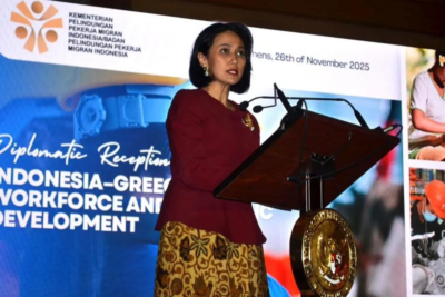 KP2MI promosikan PMI di resepsi diplomatik KBRI di Athena Yunani