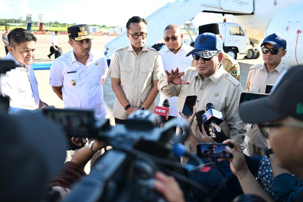 Presiden Prabowo Tegaskan Negara Hadir di Daerah Bencana