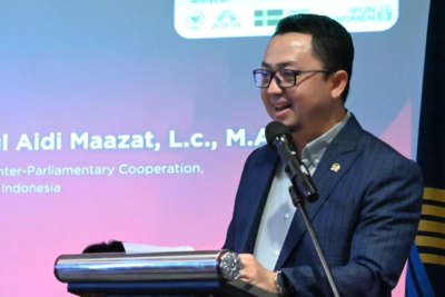 Ketua BKSAP DPR RI Syahrul Aidi Maazat bicara keterwakilan perempuan di forum Parlemen ASEAN