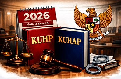 Hukum Indonesia Masuki Era Baru KUHP dan KUHAP Baru Resmi Berlaku